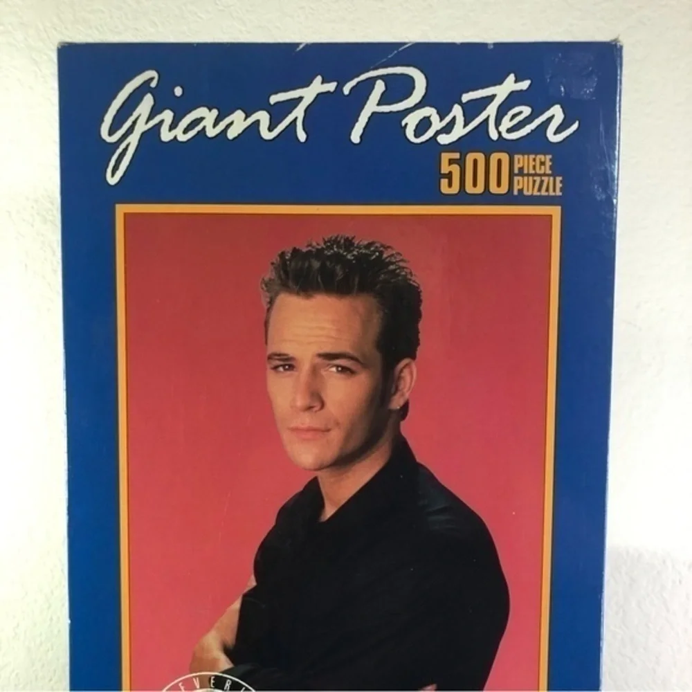 Beverly Hills 90210 Dylan McKay Giant Poster 500 Piece Puzzle Luke Perry Vintage